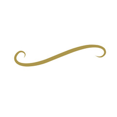 Gold Swirl and Scroll 