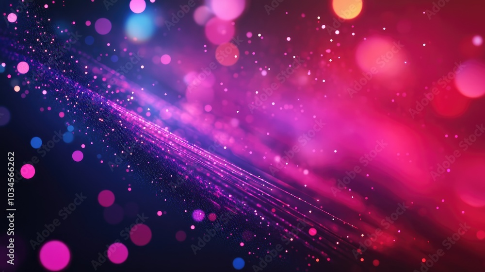 Poster abstract pink and blue background. perfect for adding a touch of color and sparkle to your designs.