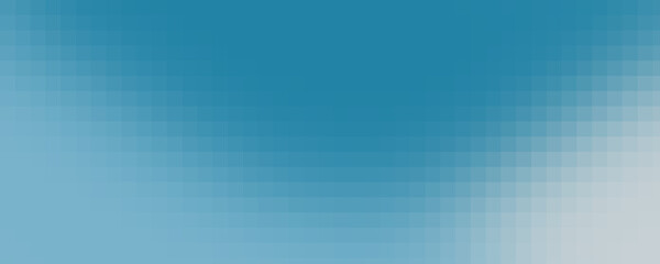  Blurred blue gradient abstract background with mosaic  texture