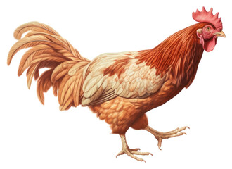 Fototapeta premium PNG Chicken poultry animal bird.
