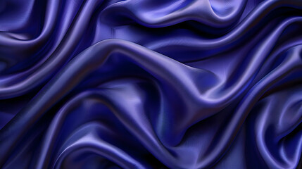 Obraz premium Abstract Blue Satin Fabric Background