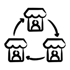 Supplier Relationship Icon