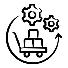 Procurement Automation Icon