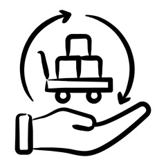 Procurement Management Icon