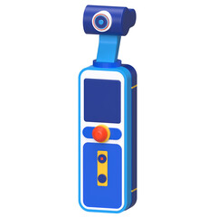 3D Portable Gimbal Stabilizer Camera Icon