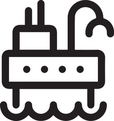 Oil icon symbol vector image Illustration