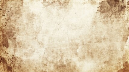 Obraz premium Vintage Memo Sheet with Subtle Stains for Retro Designs