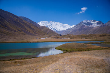 lake in the mountains