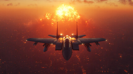 Fury Above the Flames Wings of Destruction and Chaos