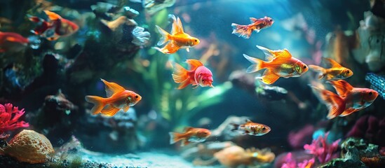 Goldfish in a Tank