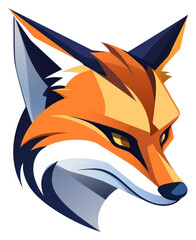 Obraz premium PNG Fox animal mammal white background.