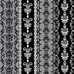 seamless damask pattern