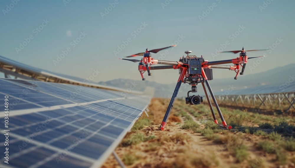 Poster harnessing artificial intelligence for advanced data processing in drone technology