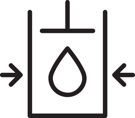 Oil icon symbol vector image Illustration
