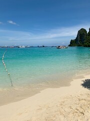Gorgeous beach in Phi Phi Islands, Thailand. 