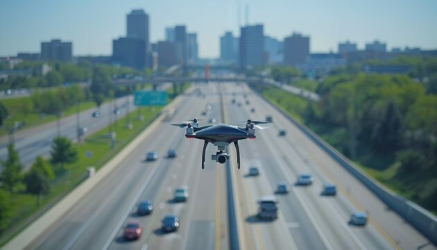 Drone-based photogrammetry survey of residential development areas