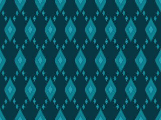 Ikat seamless pattern background