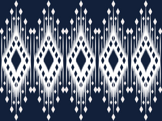 Ikat abstract background vector