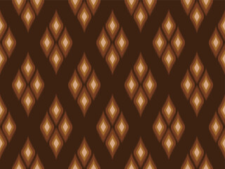 Ikat seamless pattern texture