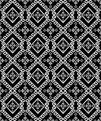 black and white seamless pattern