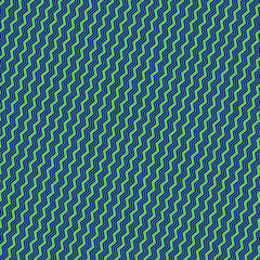 Parallel Jagged Line Wave Pattern Green Purple Background Sine Sequence Frequency 1028