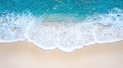 Nature's Harmony: Ocean Meets Desert in High Definition