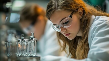 A focused supervisor leads a dedicated team in quality control checks, ensuring products meet high standards with teamwork.