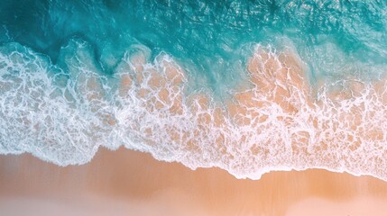 Nature's Harmony: Ocean Meets Desert in High Definition