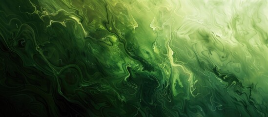 Green Natural Soft Abstract