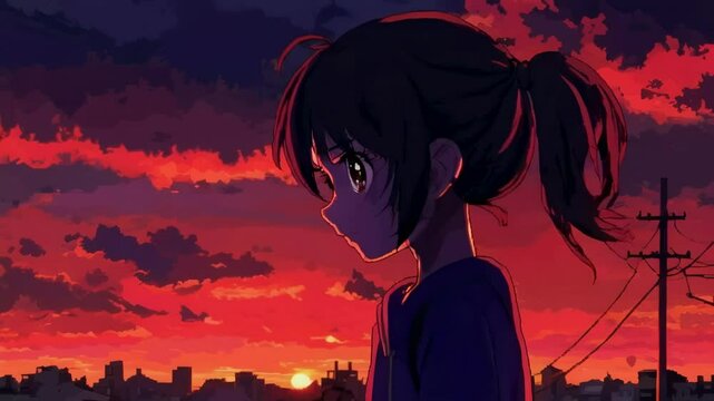 Sorrow in Pixels Heart-Stirring Anime