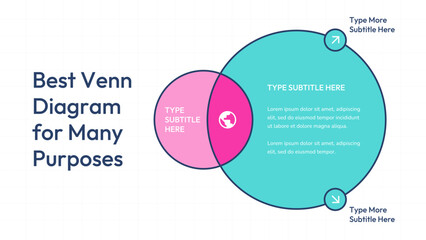 Simple Venn Diagram Template for Business and Other Purposes
