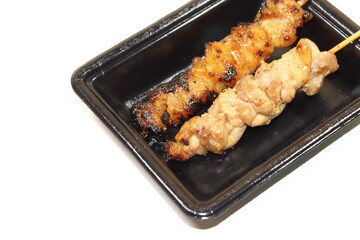 焼き鳥（Yakitori）の炭火の香り