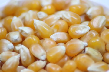大量のコーン