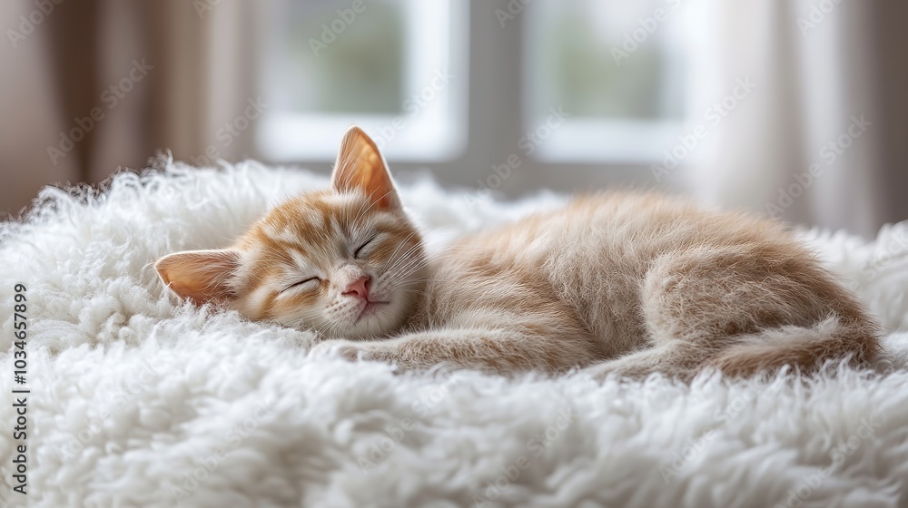 Poster fluffy white background with the text sleep optimization in bold emphasizing the importance of impro