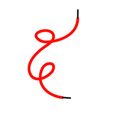Obraz premium Shoelaces vector