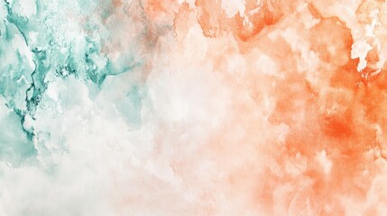 Naklejka premium Glamorous Tie Dye Art with a Fantasy Flair Stylish Ombre Watercolor Design Boho Inspired Tie Dye Pattern Featuring Orange Brush Strokes