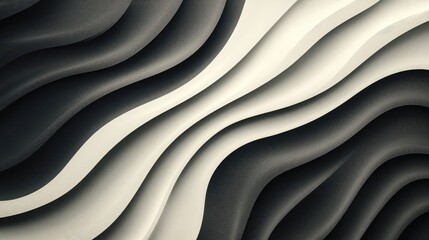 Obraz premium Elegant wavy striped wallpaper illustration ideal for enhancing social media pages posters presentations outdoor advertising and various design projects