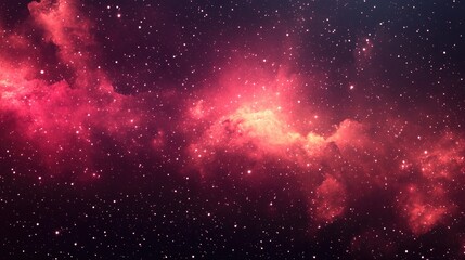 Naklejka premium Galaxy and Nebula in a 3D cartoon rendering Abstract space background