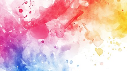 Abstract watercolor blot background