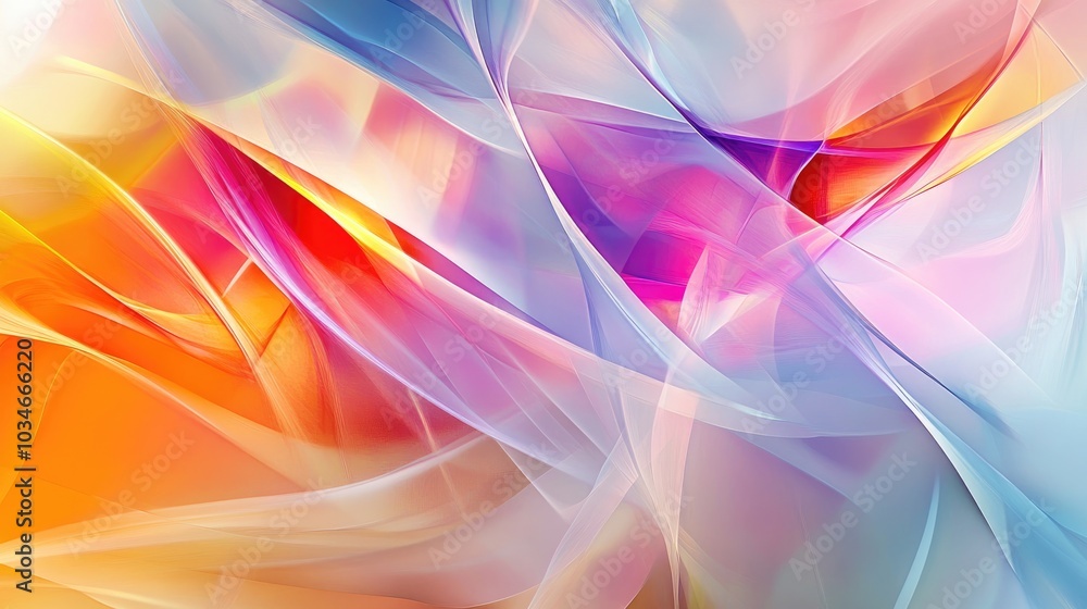 Poster abstract background design with vibrant colors and dynamic shapes ideal for use in various creative 