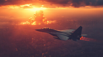 Fury Above the Flames Wings of Destruction and Chaos