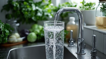 reverse osmosis unit filtering water in home showcasing water recycling and reusage after filtration the image highlights the clean water process and eco friendly benefits