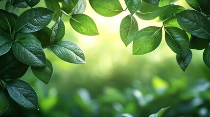 Obraz premium serene nature based image featuring elegant elements lush greenery and ample copy space for your text the blank space allows for versatile use in various design projects and marketing materials