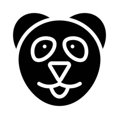 Polar Bear glyph icon