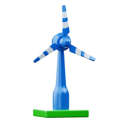 Windmill 3D Illustration