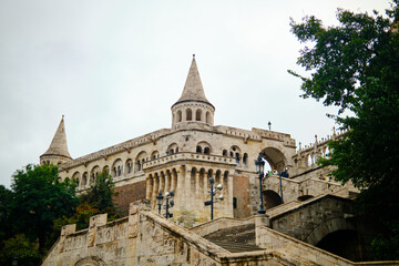 Fototapeta premium Fisherman's Bastion Halászbástya in budapest