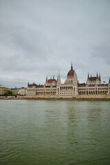 Fototapeta premium The Hungarian parliament in Budapest