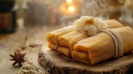 Obraz premium A selection of baked pastries,