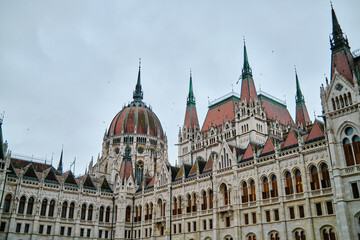 Fototapeta premium The Hungarian parliament in Budapest