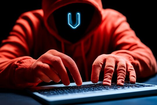 White hat hacking, shown in a professional setting with a cybersecurity team implementing strategies to combat online threats
